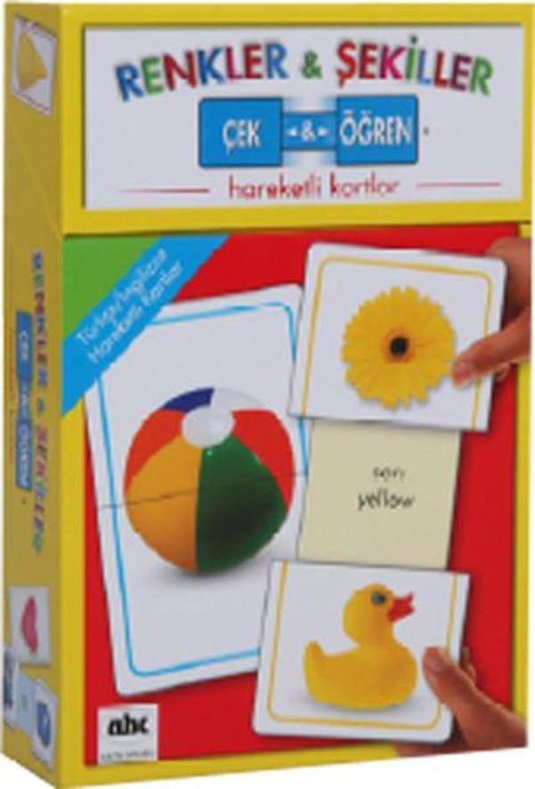 Renkler ve Şekiller Çek - Öğren - Abc Yayınevi - Image 1