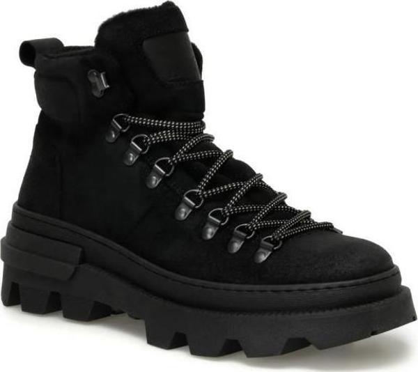 LUMBERJACK BRUNELLPO 3PR SİYAH HAKİKİ DERİ COMFORT CASUAL TARZ BOT - Image 1