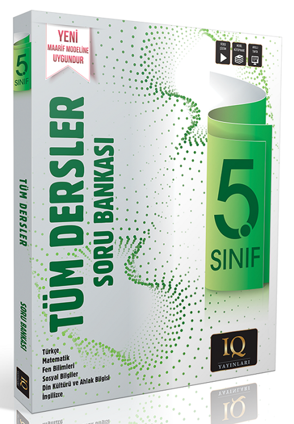IQ Yayınları 5. Sınıf Tüm Dersler Soru Bankası IQ Yayınları - PRF Paraf Yayınları - Image 1