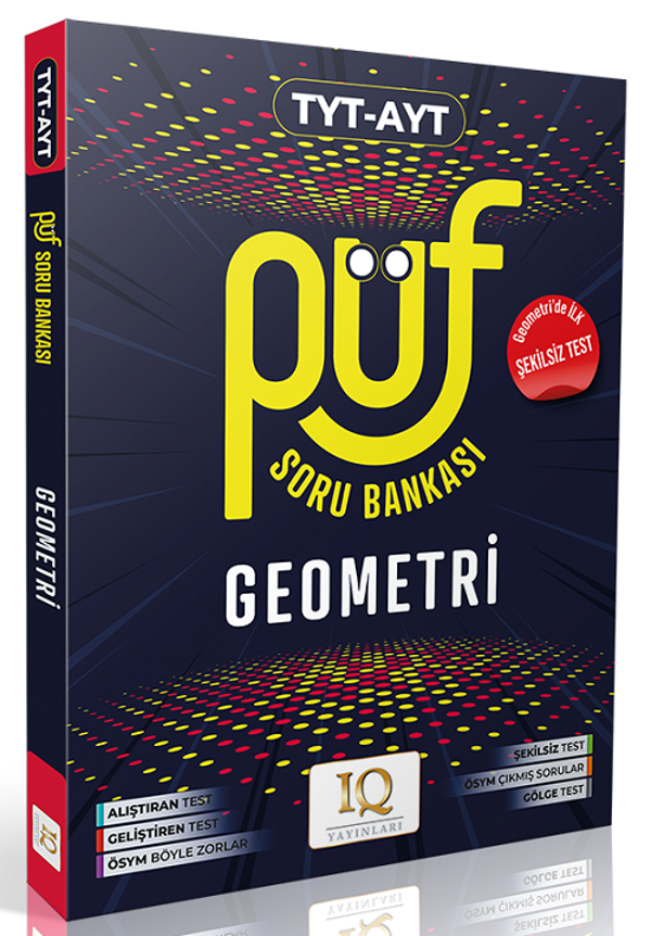 IQ Yayınları YKS TYT AYT Geometri Püf Soru Bankası IQ Yayınları - PRF Paraf Yayınları - Image 1