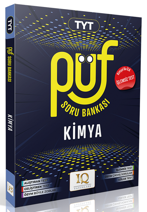 IQ Yayınları YKS TYT Kimya Püf Soru Bankası IQ Yayınları - PRF Paraf Yayınları - Image 1