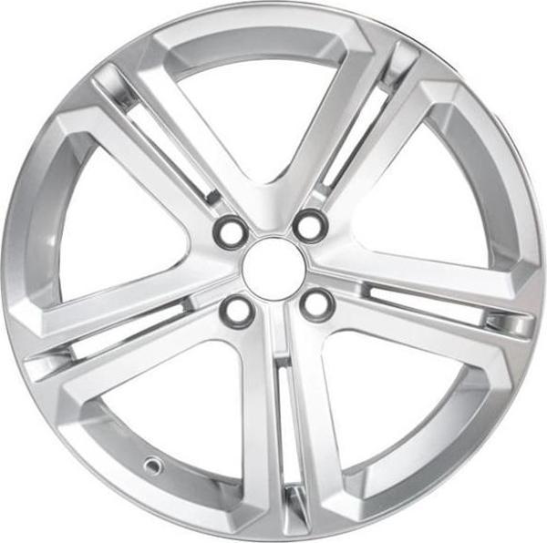 EMR-S1017-09 7.5x17" -5x112 ET35 66.6 Silver Gloss Jant (4 Adet) - Image 1