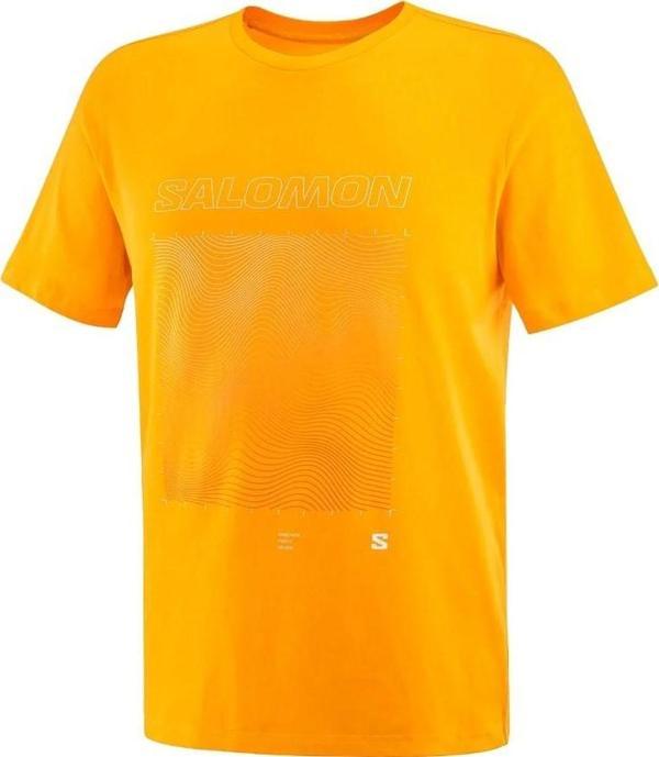 Salomon LC2247000 Graphic SS Tee Tişört Erkek T-Shirt - Image 1