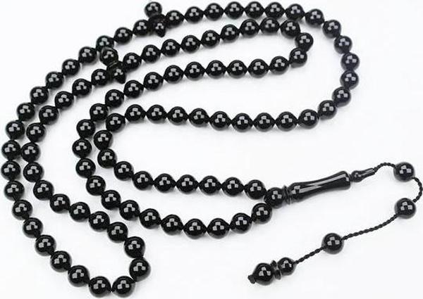 Oltu Taşı Küre Model 99 luk Namaz Tespih - Image 1