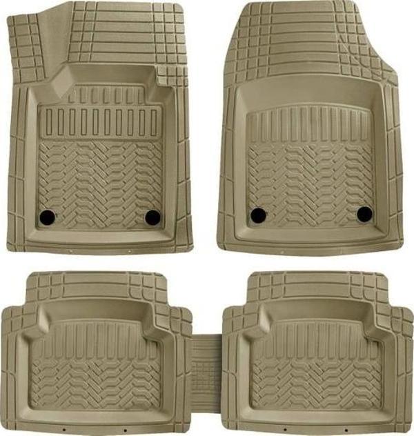 Kepmorpho Ssanyoung Actyon 4d Havuzlu Oto Paspas Maximum Serisi Kesilebilir Model Bej - Image 1