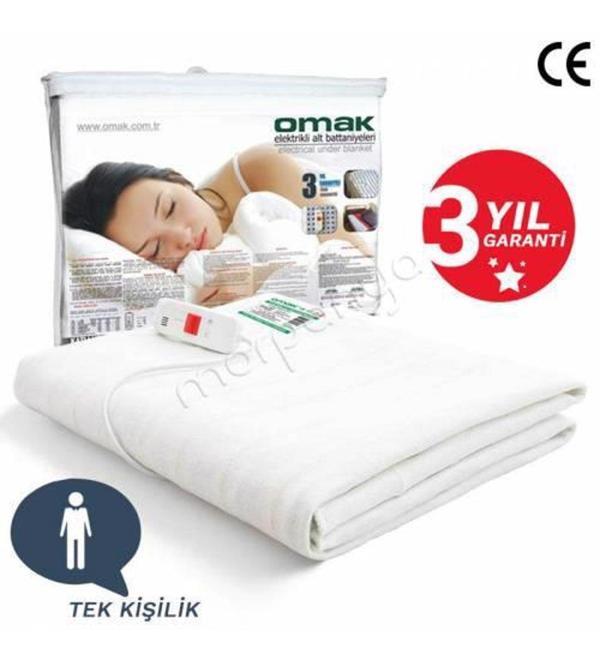 Omak Tek Kişilik Elektrikli Battaniye 90 X 150 Cm - Image 1