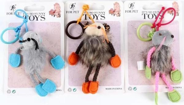 Yemcipetshop MWJ098 Tüylü Kedi oyuncağı - Image 1