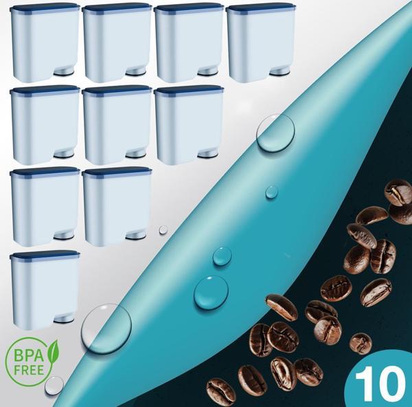 Pure Kafe PH012 - Philips Saeco Aquaclean için Kahve Makinesi Su Filtresi 10 ADET - Image 1
