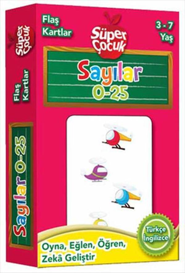 Flaş Kartlar - Sayılar 0-25 - GüzelDünya - Image 1
