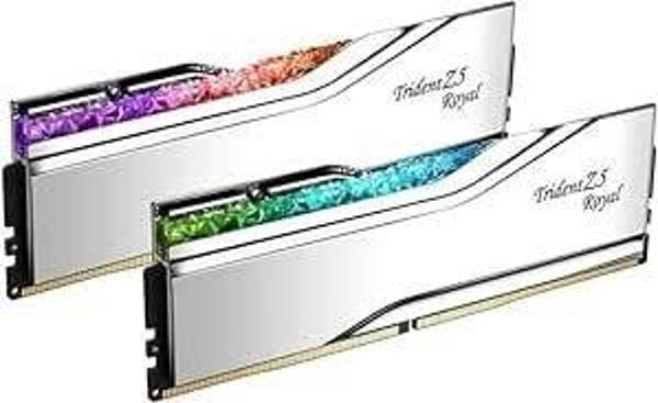 GSKILL TZ5 Royal Neo Silver RGB DDR5-6000Mhz CL26 32GB (2X16GB) DUAL (26-36-36-96) 1.45V AMD EXPO - Image 1