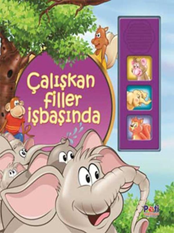 Çalışkan Filler İşbaşında - Pati Sesli Kitaplar - Image 1