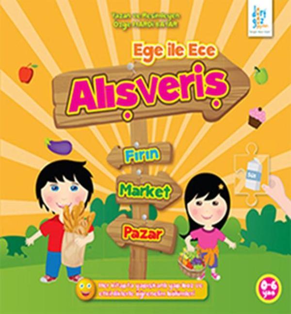 Ege İle Ece Alışveriş - Dört Göz Yayınları - Image 1