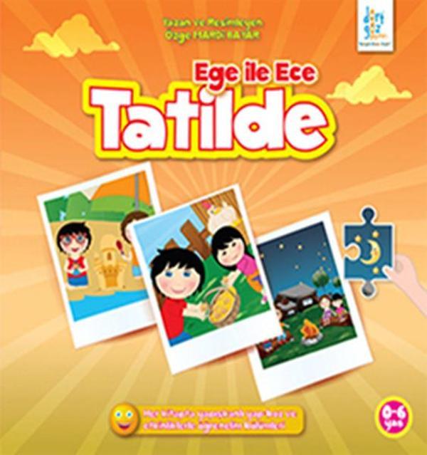 Ege İle Ece Tatilde - Dört Göz Yayınları - Image 1