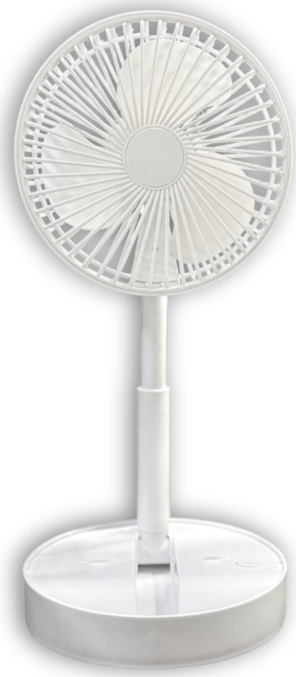 108 Taşınabilir Masaüstü Beyaz Usb Fan - Image 1