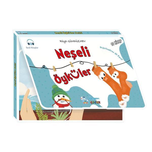 NEŞELİ ÖYKÜLER  - KUTULU SET
16 Sayfa (10 Kitaplı Okuma Seti + Değerlendirme Eki) - Üçgen Yayıncılık - Image 1