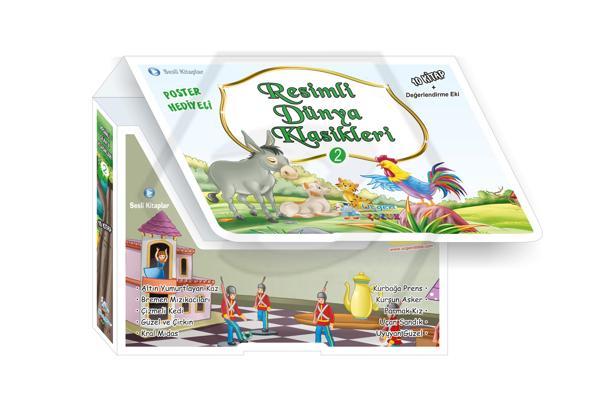 RESİM DÜNYA KLASİKLERİ 2 - Yeşil Seri + Poster Hediyeli
32 Sayfa (10 Kitaplı Okuma Seti + Değerlendirme Eki) - Üçgen Yayıncılık - Image 1