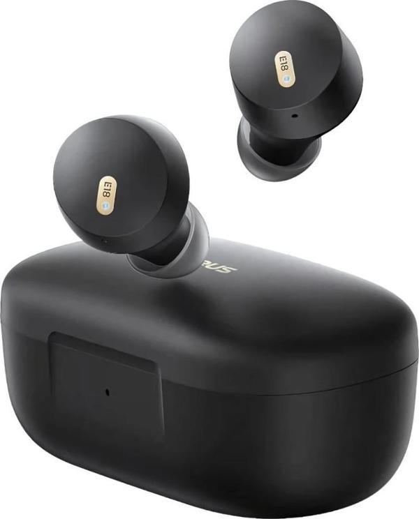 Baseus Kristal Ses Kaliteli BT5.3V Mikrofonlu Bluetooth Kulaklık, Çevresel Gürültü Engelleyici Kulaklık Siyah - Image 1