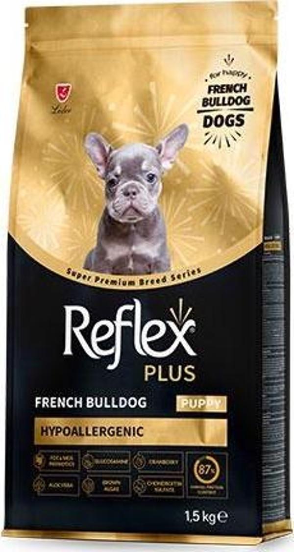 Reflex Plus HypoAllergenic French Bulldog Yavru Köpek Maması 1,5 Kg - Image 1