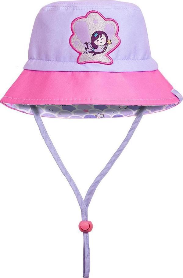 Milk&Moo Küçük Deniz Kızı Ayarlanabilir Yazlık Bebek Şapkası 0-18 Ay - Image 1