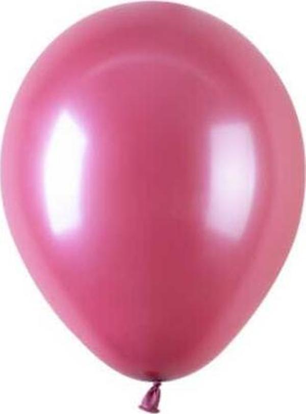 BALON RUSTİK DÜZ 12 İNC GÜN GONCASI (AÇIK BORDO) 50 ADET - Image 1