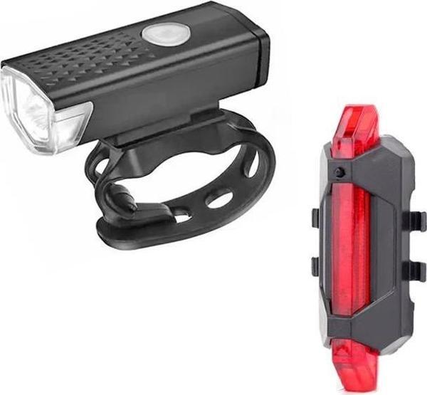 FAR STOP SETİ USB ŞARJLI DT-2215 ÖN-ARKA SET - Image 1