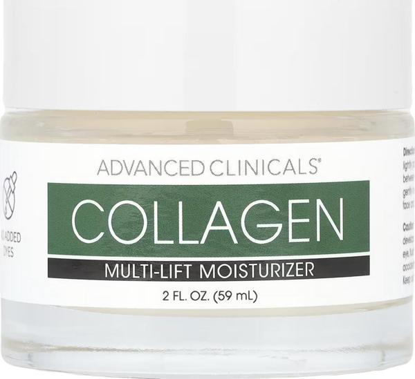 Advanced Clinicals Collagen Yüz Kremi 59ML - Image 1