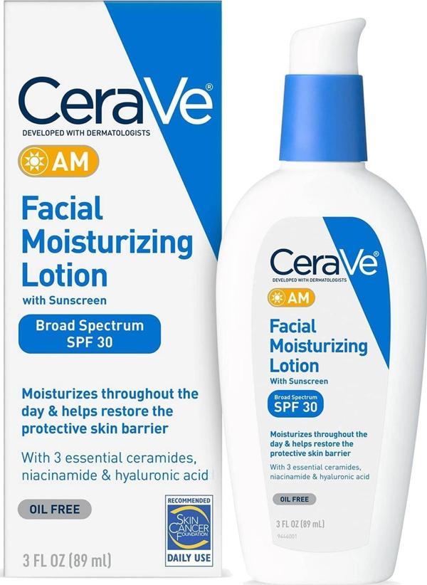 CeraVe SPF30 Yüz Nemlendirici Gündüz Losyonu 89ML - Image 1