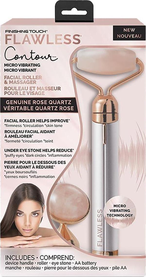 Flawless Contour Mikro Titreşimli Roller Yüz Masaj Aleti - Image 1