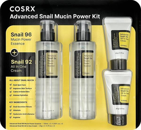 Cosrx Advanced Snail Salyangoz Özlü Cilt Bakım Seti 4 Parça - Image 1