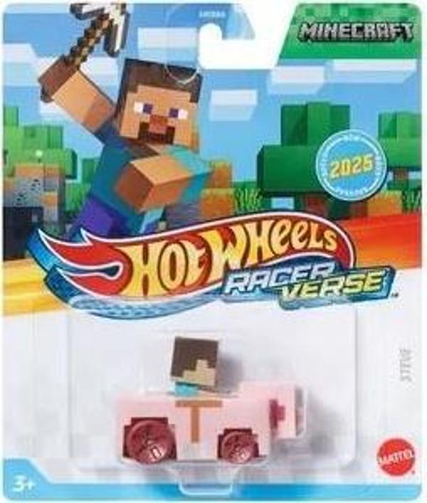 Hot Wheels RacerVerse Minecraft Steve JCV85 - Image 1