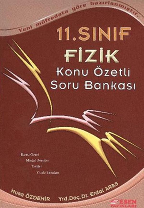 Esen 11.Sınıf Fizik Konu Özeti Soru Bankası - Esen Yayıncılık - Eğitim - Image 1