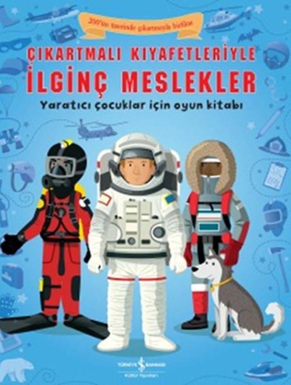 Çıkartmalı Kıyafetleriyle İlginç Meslekler - İş Bankası Kültür Yayınları - Image 1