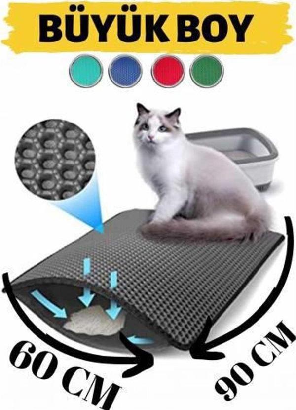 Elekli Kedi Tuvalet Önü Paspası 60x45Cm - Image 1