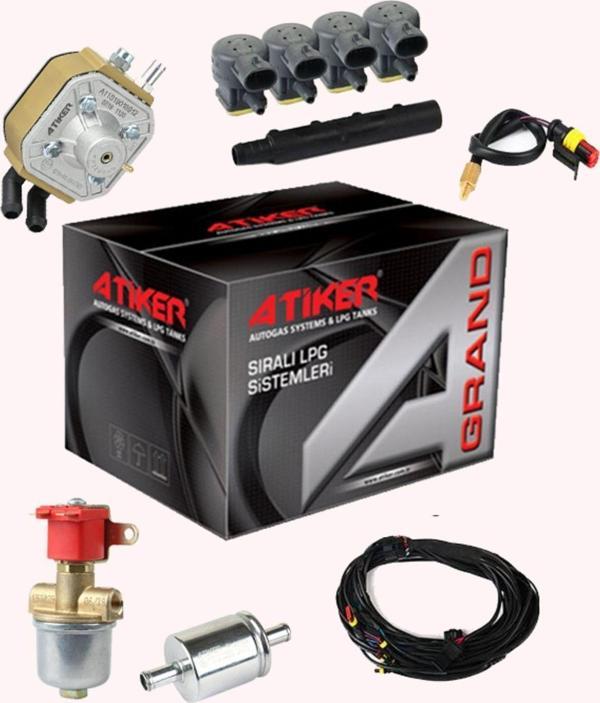 Atiker Grand Kit ( Sıralı Sistem 4 Silindir Kit Atiker ) - Image 1