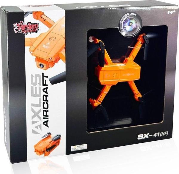 DSX-41 Kumandalı 2.4G Şarjlı Kameralı Katlanabilir Drone -Vardem Oyuncak - Image 1