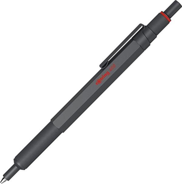 Rotring Tükenmez Kalem Gri 600 - Image 1
