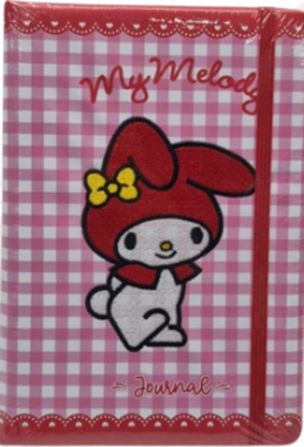 Bruno Visconti Vj My Melody Vegan Deri Günlük A5 100 Gr 192 Sayfa Lastikli Kener Boyalı Nakışlı 525-2094 - Image 1