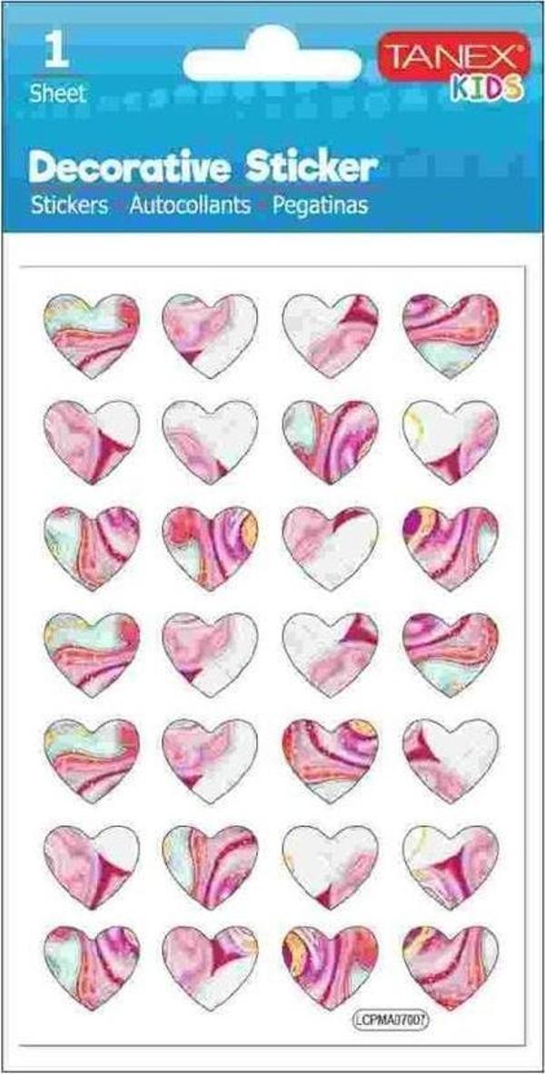 Tanex Kalp Serisi Etiketi Stickers Tnx-25100 - Image 1