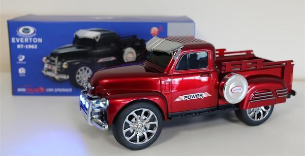 Everton Kırmızı Arabalı Bluetooth Nostaljik Radyo Fm/Usb Rt-1962 - Image 1
