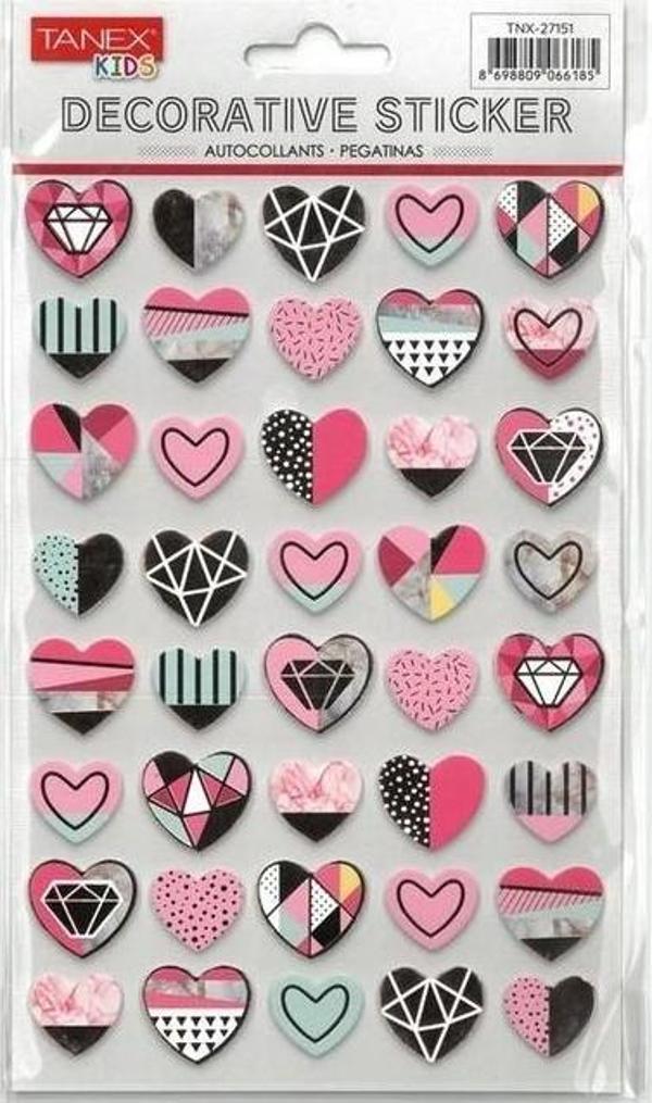 Tanex Puffy Eva Serisi Stickers Tnx-27151 - Image 1
