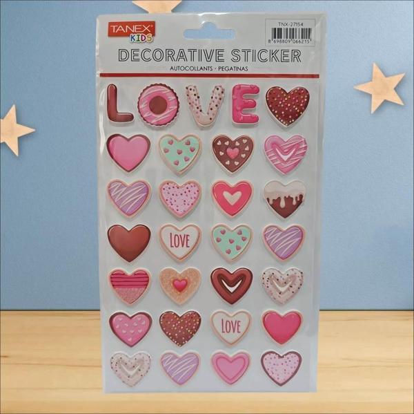Tanex Puffy Eva W/Glıtter Serisi Stickers Tnx-27154 - Image 1