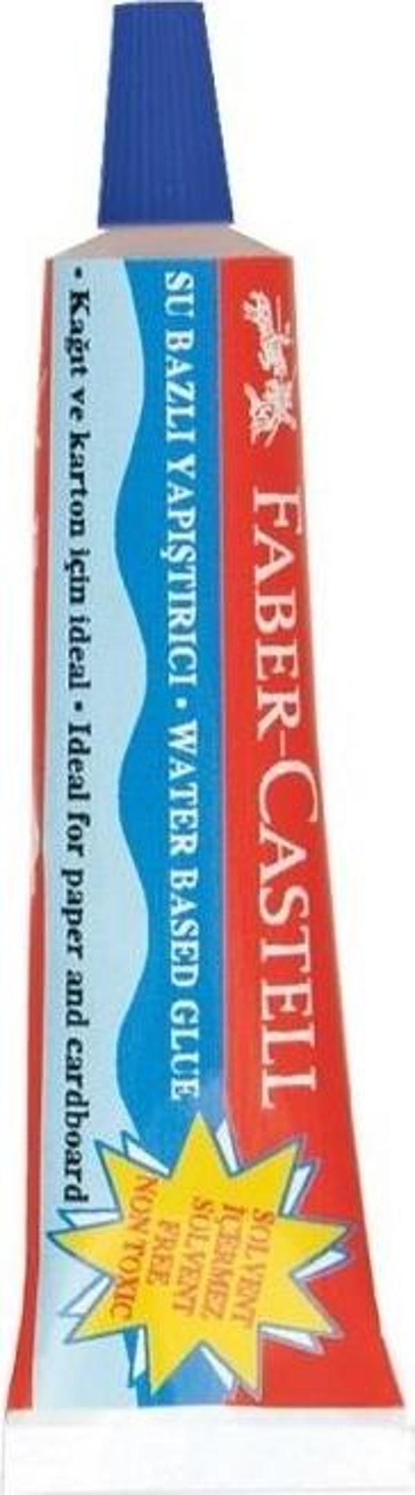 Faber-Castell Sıvı Yapıştırıcı Su Bazlı 19 Gram 5088 179647 (25 Li Paket) - Image 1