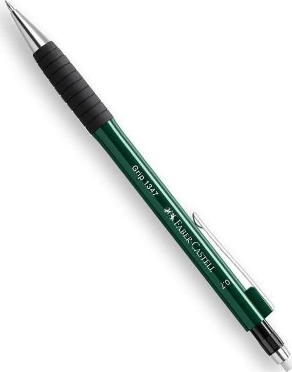 Faber-Castell Versatil Kalem Grip 1345/47 2022 0.7 Mm Koyu Yeşil (12 Li Paket) - Image 1