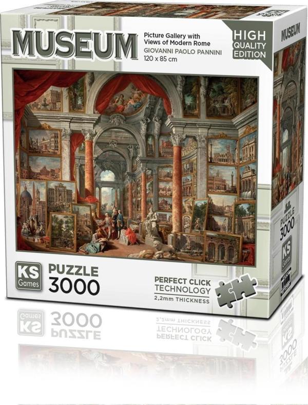 Ks Games Puzzle 3000 Parça Picture Gallery With Views Of Modern 23014 - Image 1