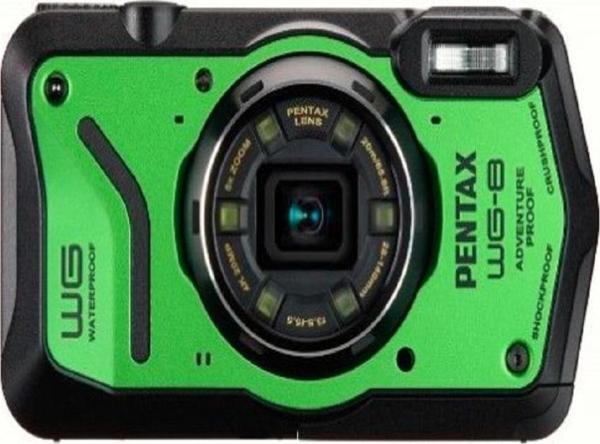 PENTAX WG-8 Dijital Outdoor Fotoğraf Makinesi (Yeşil) - Image 1