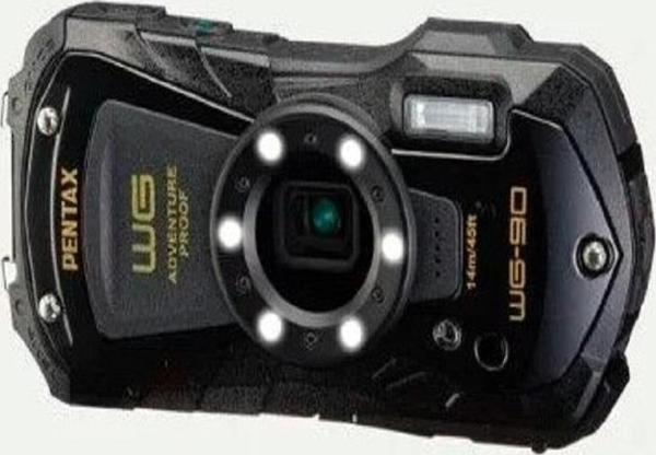 PENTAX WG-90 Outdoor Dijital Fotoğraf Makinesi (Siyah) - Image 1