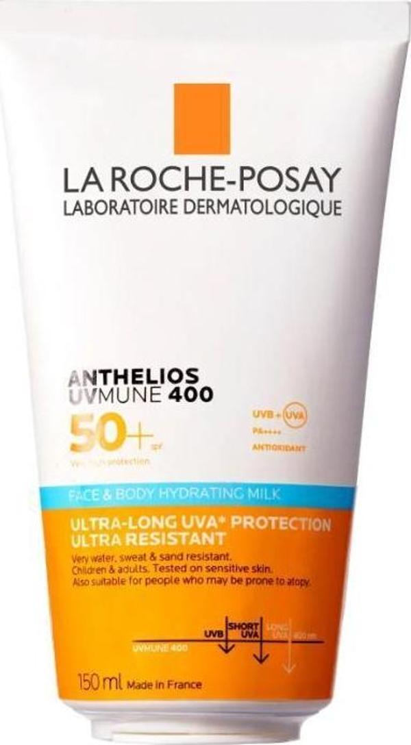 La Roche Posay Anthelios UVMune 400 Face Body Hydrating Milk 150 ml - Image 1
