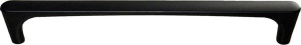 Saray Ağır Alüminyum Metal Lüks Modern Mobilya Çekmece Mutfak Dolabı Kulpu Siyah 160mm - Image 1