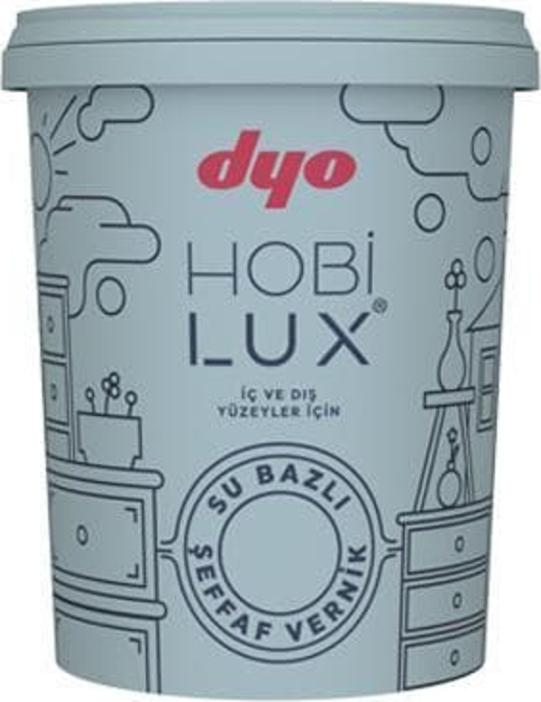 DYO HOBİLUX ŞEFFAF VERNİK MAT 0.9 LT - Image 1