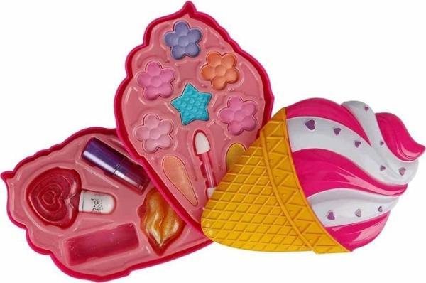 Nessi World  Dondurma Şekilli 2 Katlı Makyaj Güzellik Seti - Image 1